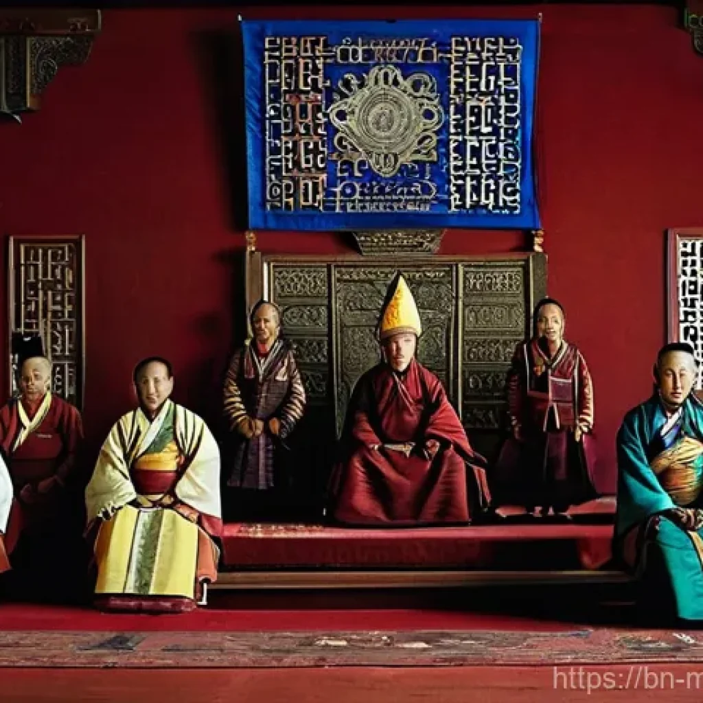 몽골 독립운동가 이야기 - **Bogd Khan's Declaration of Independence (1911):**
    A grand, historically accurate scene depicti...